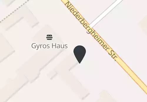 Gyros Haus Öffnungszeiten, Niederbergheimer Straße in