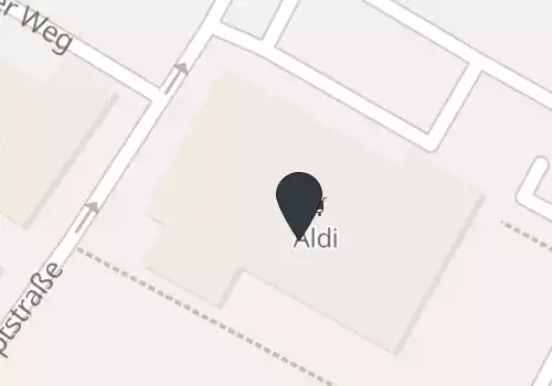 Aldi Nord Öffnungszeiten, Hauptstraße in Niebüll